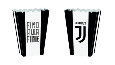 Porta patatine Juventus pz4