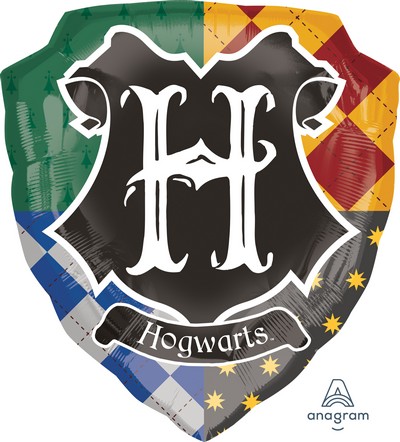 Palloncino stemma quattro casati Harry Potter