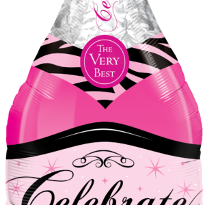 Palloncino bottiglia pink
