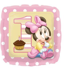 Palloncini primo compleanno Baby Minnie