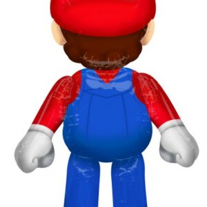 Palloncino in foil Airwalker sagomato Super Mario.